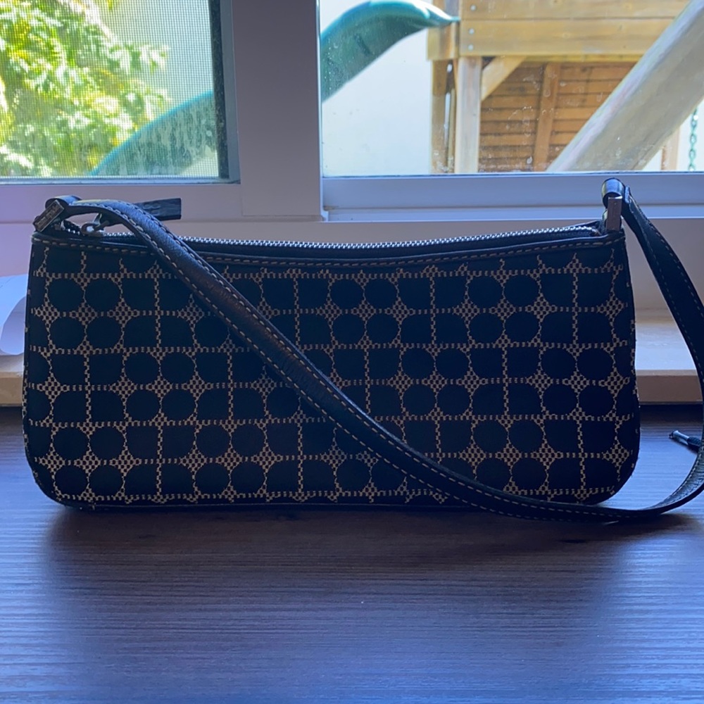 Authentic kate spade black clutch
